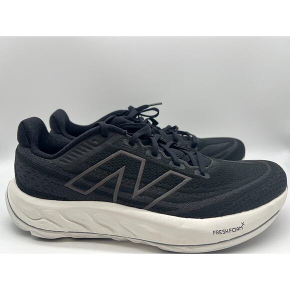 New Balance Fresh Foam Vongo v6 Black White Men's 11.5D MVNGOLK6 New